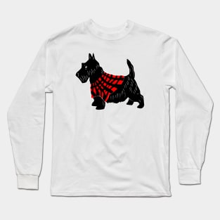 Black Scottish Terrier Long Sleeve T-Shirt